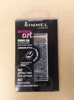 New - Rimmel Instant Art Press on Colour Nails