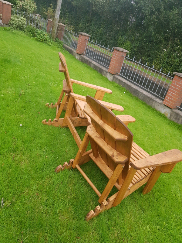 Reclining Adirondack jack and jill
