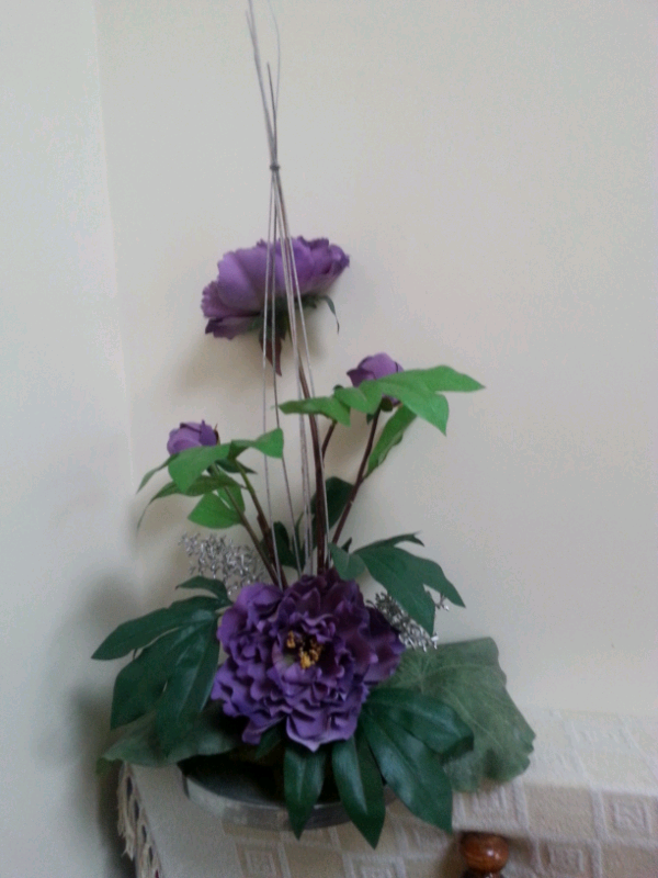 image for Large Artificial Flower Arrangment
