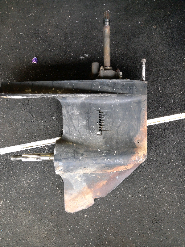 Mercury 50hp lower unit 2 stroke.