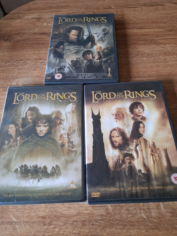 image for Lord of the rings  3 dvds