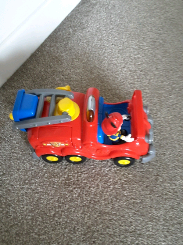 Mickey Mouse Fire and Rescue Vehicle and figure