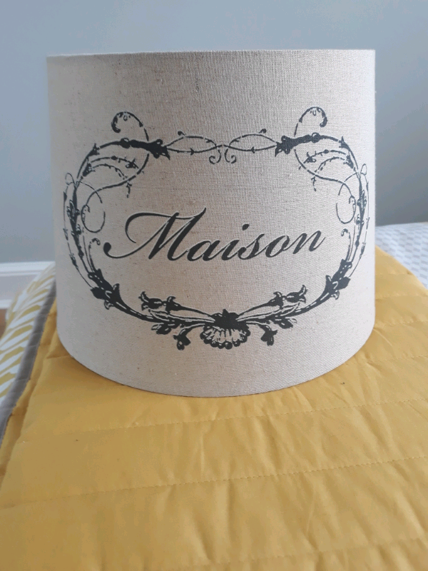 Lamp shades and cushion