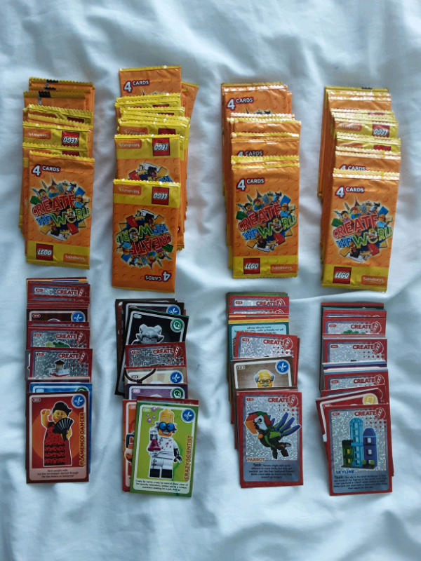 image for Lego Cards Create The World
