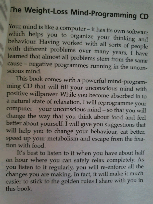 How to Lose Weight by PaulMcKenna: Book & CD