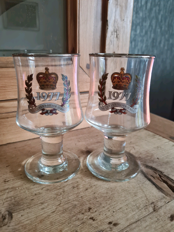 image for Two Silver Jubilee Goblets (1977)