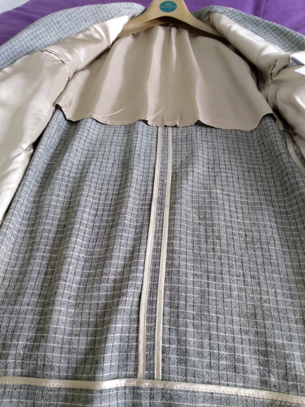 Men's jacket 38 short from Marks and Spencer. Viscose/ linen/ wool.