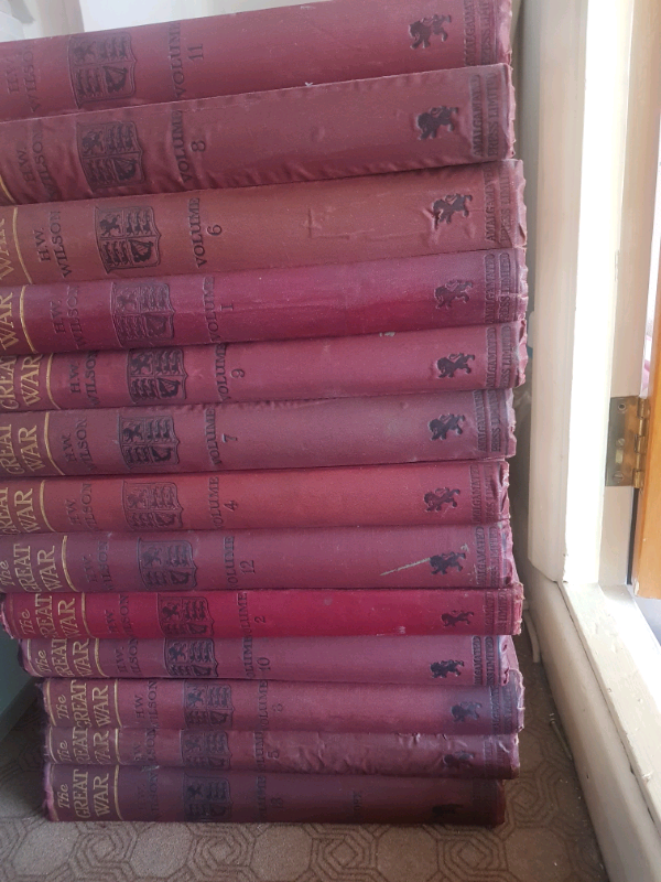 image for 13 Volumes of the Great War. published 1914-18