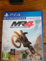 MOTORACER 4 PLAYS ON PS4 ps5 and psvr