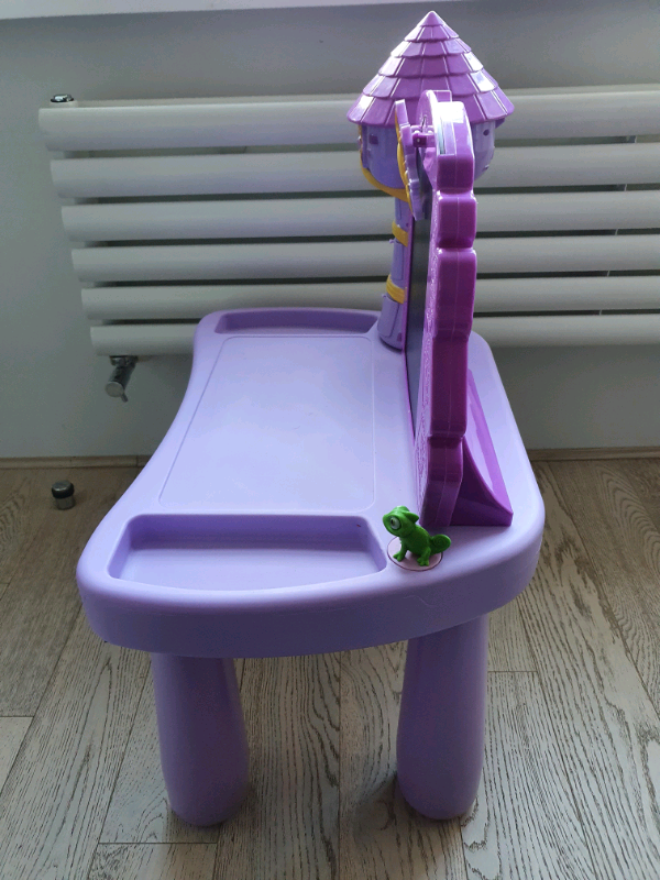 Rapunzel vanity craft desk table