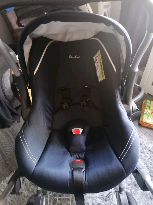 Silver cross sleepover pram