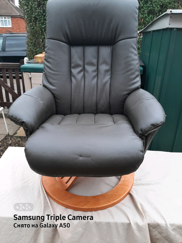 Chair and foorstool