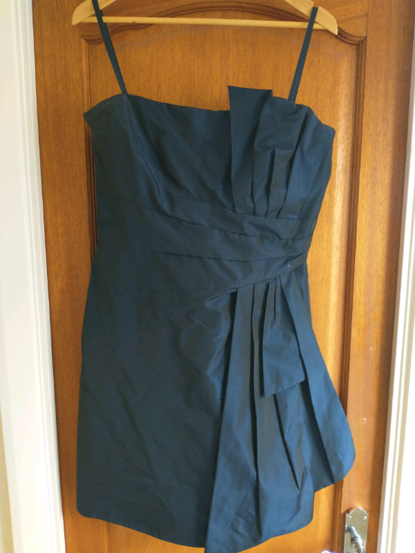 image for Karen Millen Navy dress size 14/16