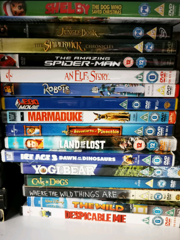 Lots of dvds 