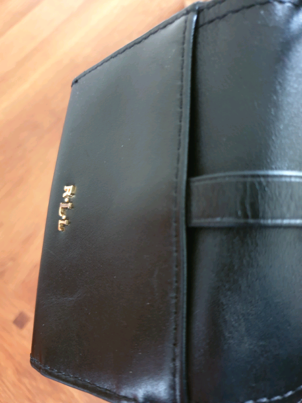 2 Brand new designer 2 ralph lauren leather purses