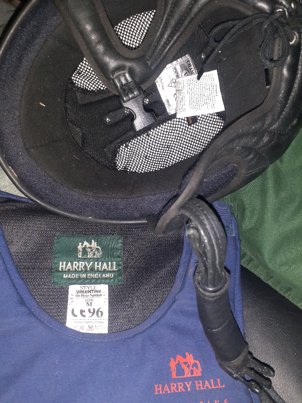 image for Harry Hall Valatine air flow system horse sizeM protection jacket  Hat