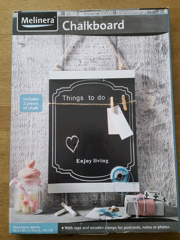 Brand new Things to do Chalk Board.