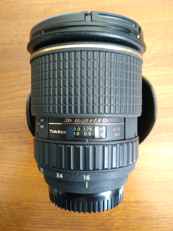 Tokina AT-X PRO DX 16-50mm f2.8 Aspherical (Nikon) camera lens 