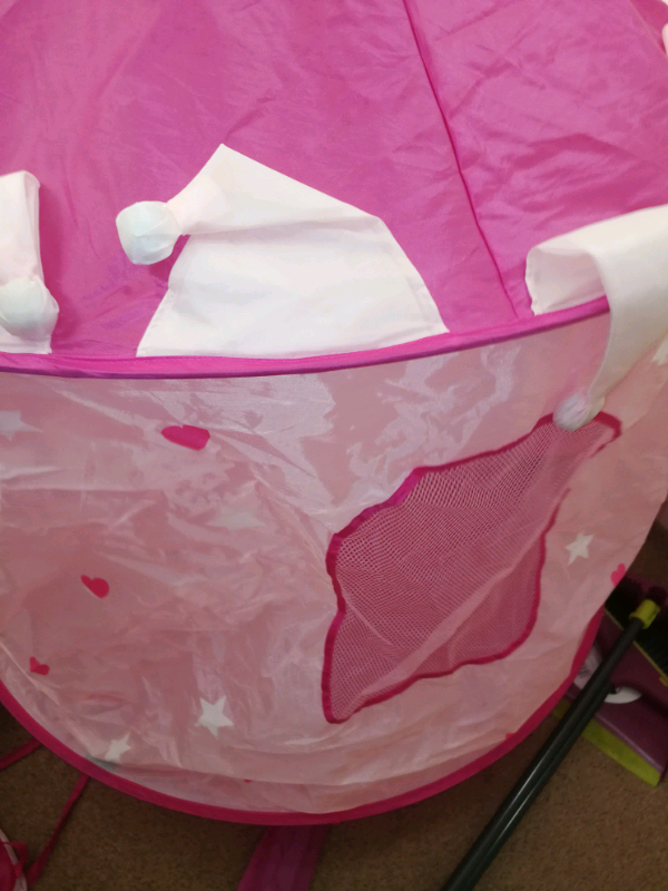 princess folding castle tent