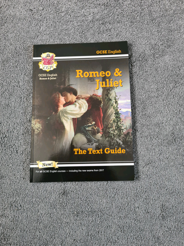 GCSE english Romeo and juliet text guide as new