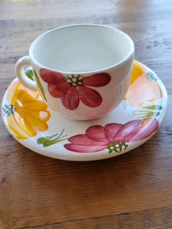 Large Cup and Saucer 