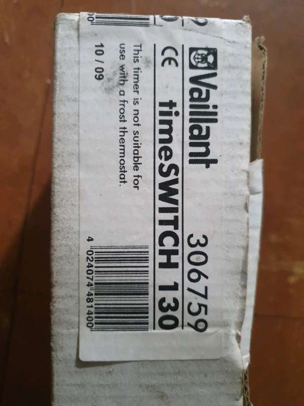 image for Valiant boiler time switch 130