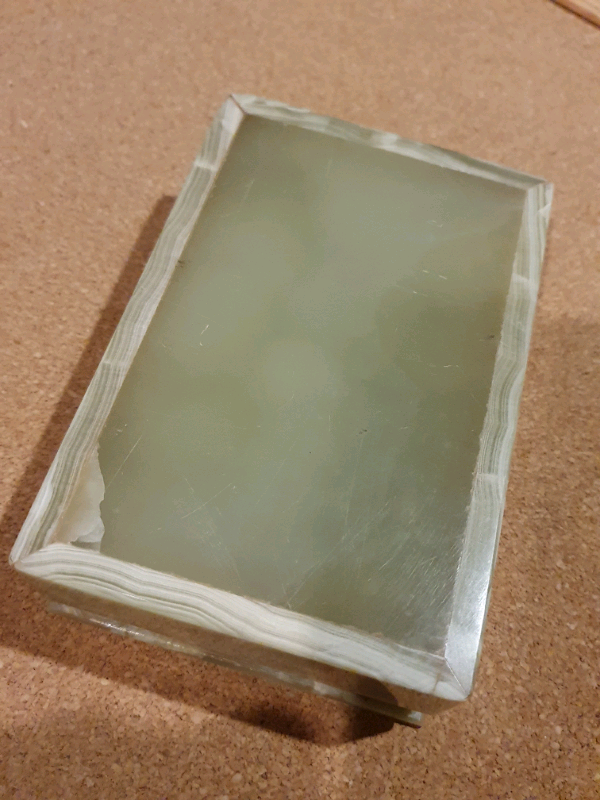 Italian onyx box