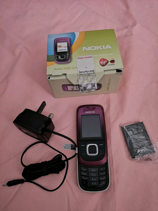 image for Nokia 2680 slide mobile phone on virgin network (brand new boxed).