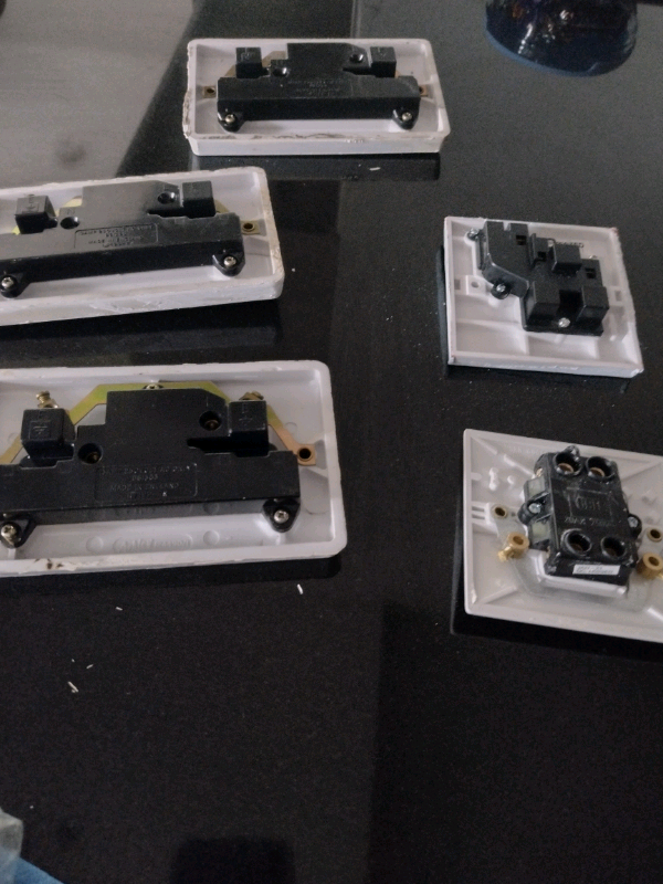  Double Sockets white new bundle