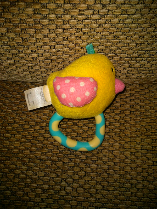 image for Mothercare Yellow Easter Chick Baby Rattle 