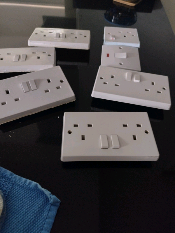  Double Sockets white new bundle