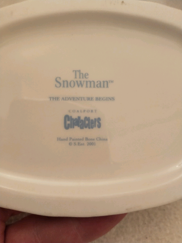 Coalport The Snowman collection 