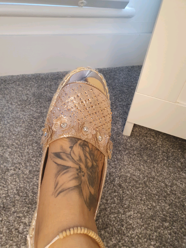 image for Gold Espadrilles
