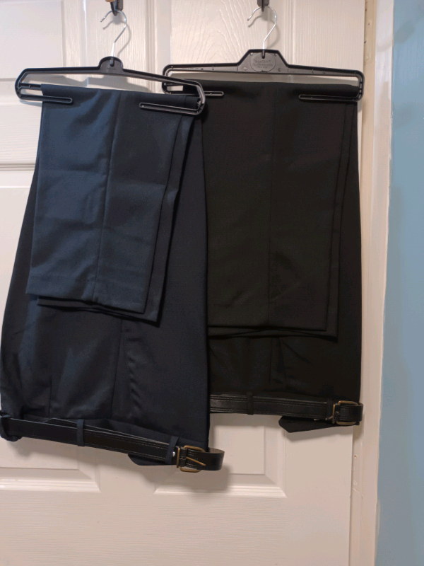  2 pairs of Staypress trousers 38 w 27 L
