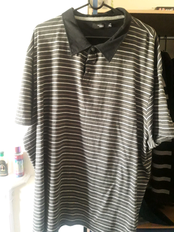 image for Mens Thomas nash t-shirt stripes (3XL) good condition 