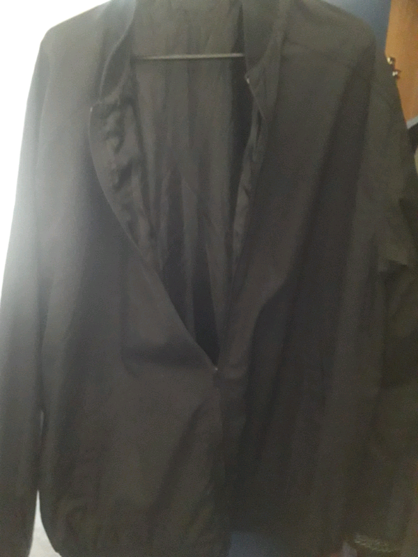 Men's casual jacket (XL) black new