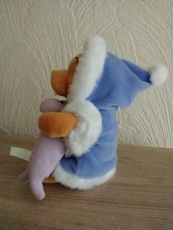 Disney Christmas Eskimo Pooh beanie