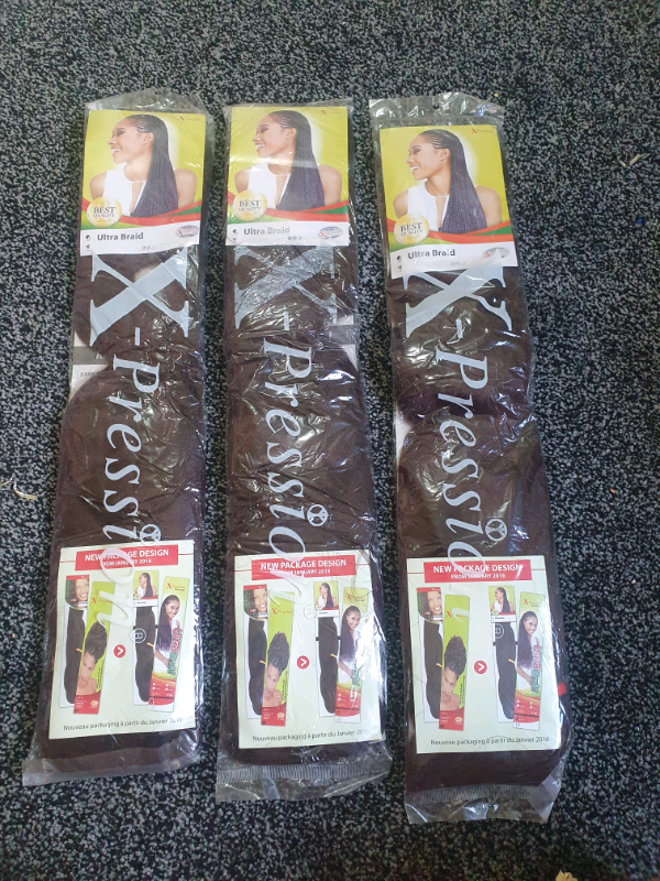X 3 Ultra Braid Hair 