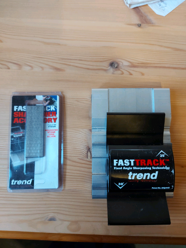 Trend fast track sharpening system for chisels 