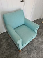 Teal/Green Fabric Chair