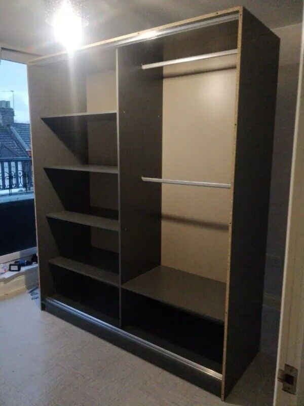 ⚡🌟Brand New 2 or 3 Doors Sliding Wardrobe with Mirrors in High Gloss or Matte Finish 