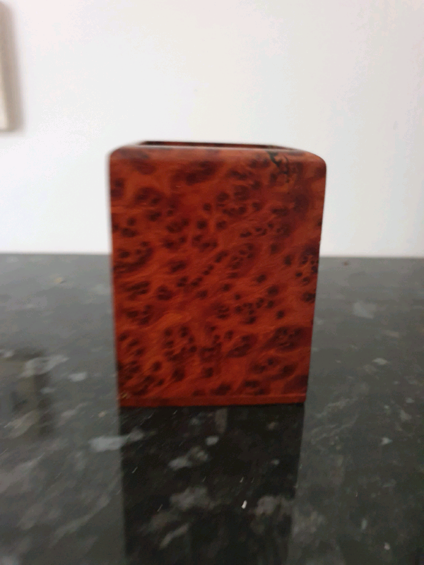 Wooden Pen Holder: Nice Pattern