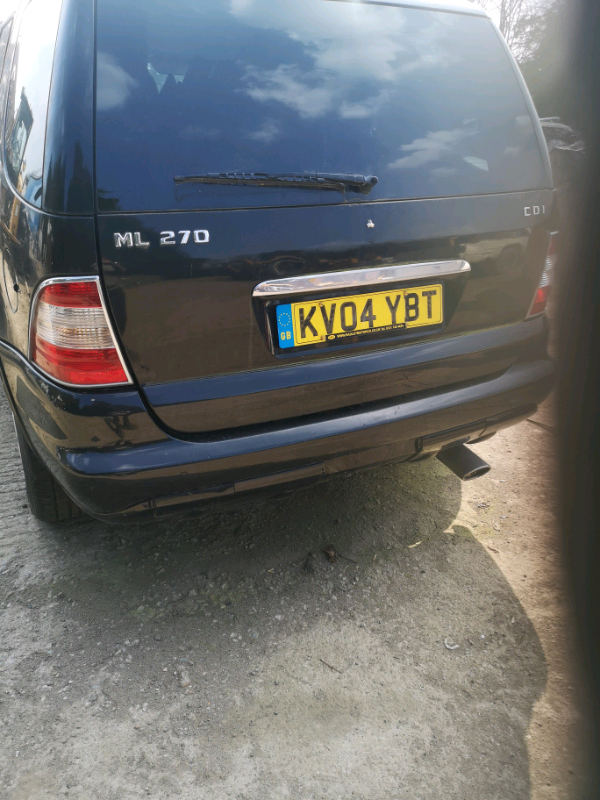 Mercedes Ml270 Cdi Tip Auto breaking for parts
