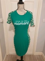 green select dress size 14