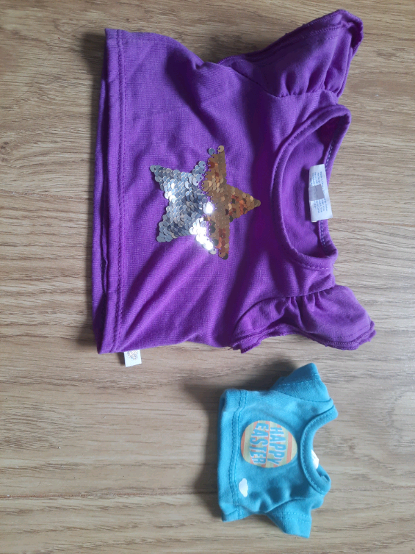 New build a bear tops, never used