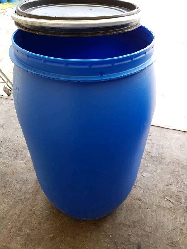 Shipping Drums 220 litre open top plastic drums 