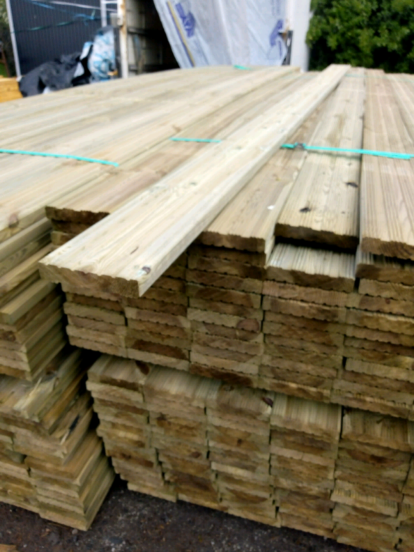 image for Decking 4.8m 120 wide £11.55 each