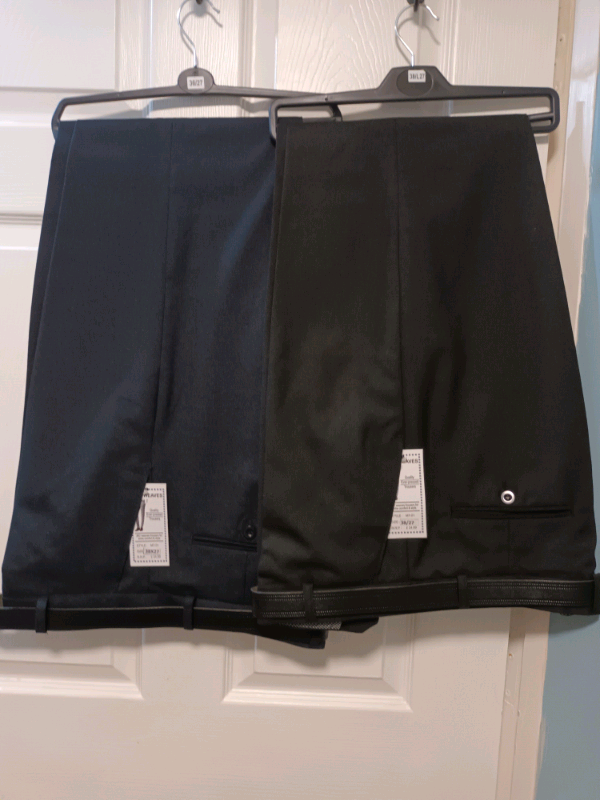  2 pairs of Staypress trousers 38 w 27 L