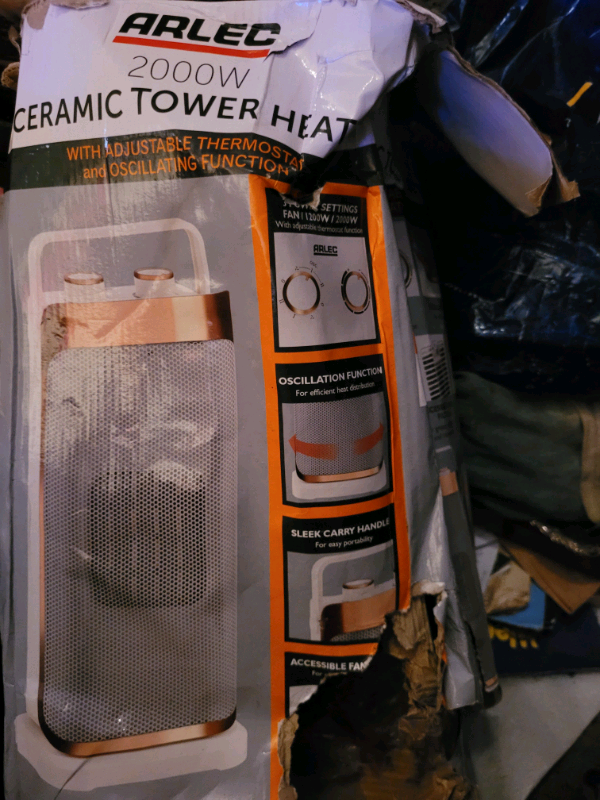 Brandnew Arlec Ceramics Tower Heater. 