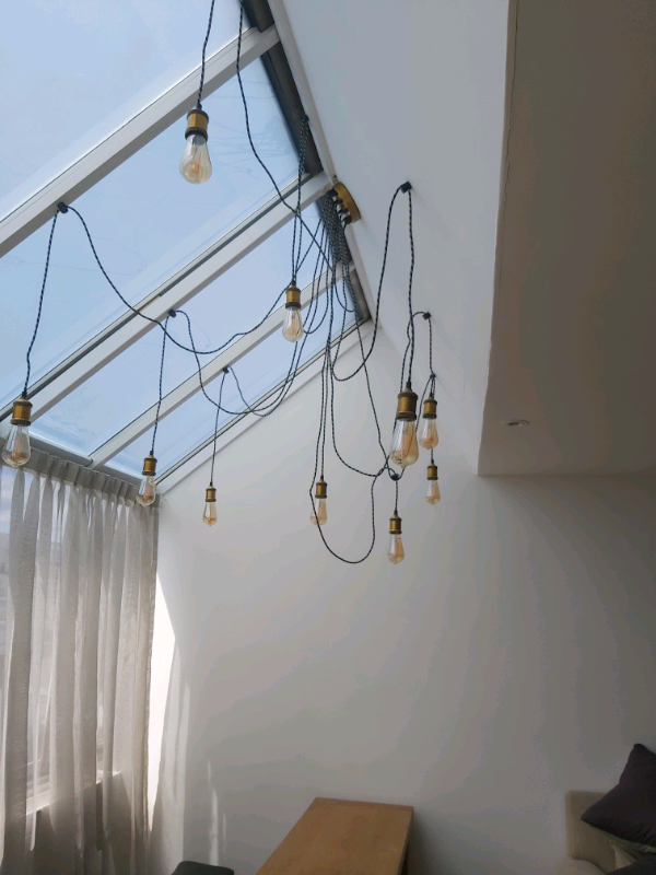 Dimmable Led 10 light Cluster chandelier NEW  in box